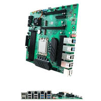 Carte mère BKHD Mikrotik OEM ODM NAS Z690 MATX 4*2.5G LAN RAM 8*SATA 2*PCIeX16 1*PCIeX4 Intel LGA2011 pour serveur pare-feu
