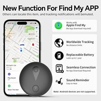 Rastreador GPS para Perros, Collar Inteligente con Localización en Tiempo Real, Sin Cuota Mensual ni Tarjeta SIM, Funciona con IOS, Ultrafino, Resistente al Agua IP68