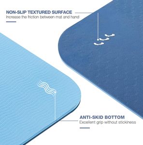 เสื่อโยคะยาง PU ธรรมชาติโลโก้ออกแบบได้ตามต้องการเสื่อโยคะทำจากยาง PU มีหลายสี - Product Image 1