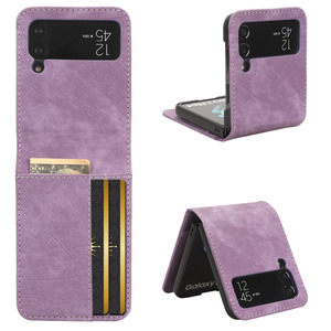 Protection de l'appareil photo étui en cuir PU porte-carte étui portefeuille pour Samsung <span class=keywords><strong>Z</strong></span> <span class=keywords><strong>Flip</strong></span> 7 6 5 4 <span class=keywords><strong>3</strong></span> étui de téléphone portable <span class=keywords><strong>coque</strong></span> de couverture - Product Image 1