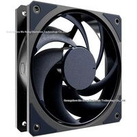 Ventilateur de boîtier d'ordinateur Cooler Mobius 120P ARGB 12cm, roulement fluide, éclairage synchrone, contrôle de température PWM, silencieux, antichoc, 38CFM