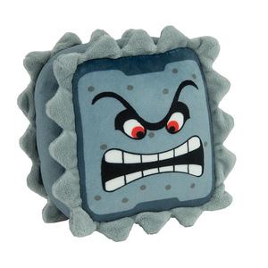 Coussin en peluche Mocchi Super Mario Thwomp bleu, 8 à 13 ans, unisexe, rembourrage en coton PP - Product Image 3