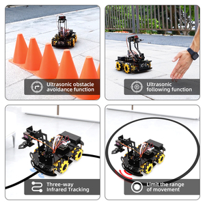 Tscinbuny Kit lengan Robot, UNTUK <span class=keywords><strong>Arduino</strong></span> pemrograman Robot lengan Kit dengan modul elektronik penuh Kit pendidikan - Product Image 4