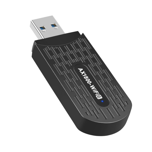 Usb3.0 High Speed Free Driver Usb Wifi Adapter Wifi6 1800m Dual Band 2.4G/5G Usb Wireless Receiver for PC