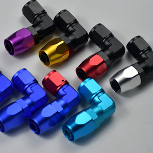 Hiệu suất Anodized nhôm Phụ kiện ống loại cho cài đặt thủy lực tùy chỉnh với nhiều cấu hình - Product Image 3