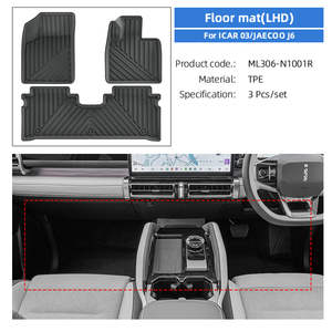 อุปกรณ์ตกแต่งภายในรถยนต์ Maremlyn สำหรับ Chery Jaecoo 6 อุปกรณ์เสริม Icar 03 J6 ชุดป้องกันตกแต่งลายคาร์บอนไฟเบอร์ ABS - Product Image 3