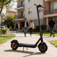 Trottinette Électrique Personnalisable et Sûre, Trottinette Pliable Stable pour Adultes, Conçue pour le Marché Européen