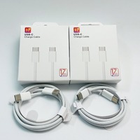 Cable de Carga Rápida Tipo-C a Tipo-C de 1m y 60W, Cable Trenzado USB-C a USB-C para Smartphones iPhone 15/16/17