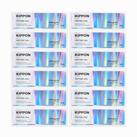 Étiquettes personnalisées imprimées pour flacons cosmétiques 3ml 5ml 10ml, autocollants pour petits pots en verre, étiquettes holographiques imperméables pour emballage