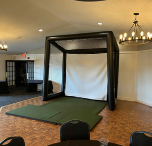 Jaula de golf inflable hermética de PVC de alta resistencia para entrenamiento y simulador de golf con proyector de tiro - Directo de fábrica - Product Image 5