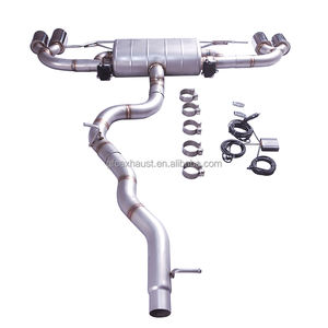 GFC est adapté pour <span class=keywords><strong>Audi</strong></span> <span class=keywords><strong>TT</strong></span> TTS MK2 2.0T <span class=keywords><strong>3</strong></span>.2T quatre roues motrices 304 acier inoxydable Catback avec valve système d'échappement silencieux - Product Image 4