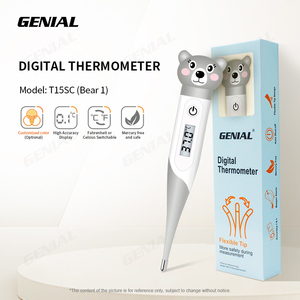 Nhiệt Kế Giá Bán Buôn Nhiệt Kế Đo Miệng Kỹ Thuật Số Cho Bé Nhiệt Kế Y Tế Đầu Linh Hoạt Kỹ Thuật Số - Product Image 4