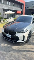 Kit de Carrocería de Fibra de Carbono para BMW X6, Difusor de Labio Delantero de Fibra de Carbono LD, Alerón, Capó de Motor, Parachoques X6, Piezas de Automóvil