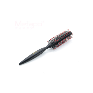 La setola di cinghiale a rullo rotondo in legno naturale di alta qualità del salone professionale raddrizza le spazzole per capelli - Product Image 6