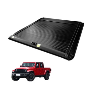 Cubierta Retráctil Rígida Plegable de Tres Secciones para Camioneta, Impermeable, con Cierre de Aleación de Aluminio y Bloqueo Manual Giratorio - ¡Venta Caliente! - Product Image 3