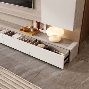 Mueble de TV Versátil de Primera Calidad para Sala de Estar y Hotel, Diseño Inteligente con Estilos Atractivos que Agrega Encanto a su Hogar - Product Image 4