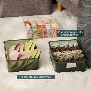 Plastic Colorful <b>Storage</b> Boxes for Wardrobe <b>Drawer</b> <b>Storage</b> <b>Box</b> Organizer <b>Storage</b> Boxes Household - Product Image 2