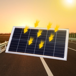 Faro LED Solare <span class=keywords><strong>Monopanel</strong></span> Super Luminoso IP65 Impermeabile 6500K 150W con Batteria agli Ioni di Litio - Product Image 2