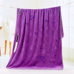 Logo personnalisé impression Microfibre Femme Robe De Bain serviette De Bain avec paquet dauphins - Product Image 5
