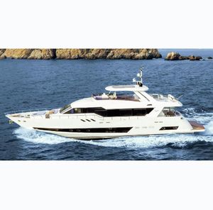 เรือยอชท์สำหรับ96ft เชื้อเพลิงดีเซลหรูหราแบบพรีเมี่ยมห้องโดยสารไฟเบอร์กลาสเรือลาดตระเวนสภาพใหม่สำหรับการผจญภัยทางน้ำที่สะดวกสบาย - Product Image 1