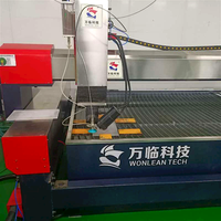 WONLEAN – machine de découpe à jet d'eau cnc 5 axes pour acier inoxydable