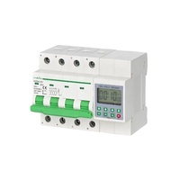 Pemutus Sirkuit Tunda Waktu Berkualitas Tinggi Mini Industri Kapasitas Pemutusan 4.5KA Tegangan Terukur 230V dengan Pemasangan Rel DIN