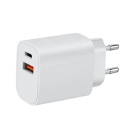 Best-seller 2024 20W Charge Rapide Rapide 3.0 QC PD USBC USB-C Voyage US Chargeur Mural Adaptateur Blanc
