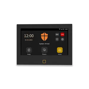 Wifi GSM 4G Alarm Panel Remote Control Intelligent 100 Zone WiFi GSM Wireless Fire Alarm System Control Panel For Home Alarm