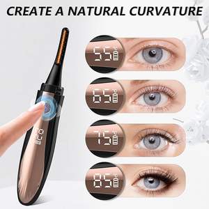 Recourbe-cils chauffant - Recourbe-cils électrique rechargeable - Rehausseur de cils - 4 modes de température - Charge Type C - Product Image 6