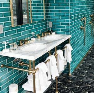 Plans de toilette <span class=keywords><strong>en</strong></span> pierre naturelle Calacatta Viola lourd, système de pieds de console <span class=keywords><strong>en</strong></span> marbre de Carrare, meubles de <span class=keywords><strong>salle</strong></span> de bain <span class=keywords><strong>en</strong></span> marbre gris de qualité supérieure - Product Image 6