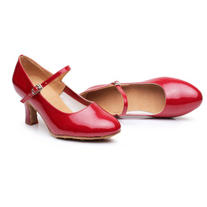 Zapatos de baile <span class=keywords><strong>flamenco</strong></span> modernos profesionales para mujeres adultas, zapatos de baile latino de suela blanda - Product Image 3