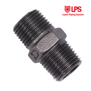 LEYON FM UL 소방 방화 시스템 소화전 시스템 아연 도금 가단성 철관 부속품 육각 니플 - Product Image 6