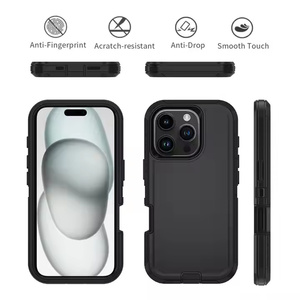Adventurer Hộp gói Bao da Defender trường hợp điện thoại cho Iphone 17 Pro Max vành đai <span class=keywords><strong>Clip</strong></span> Heavy Duty Armor trường hợp Đối với Samsung S25 siêu - Product Image 4