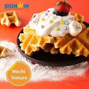 Poudre de préparation pour mochi (gâteau japonais) 1 kg/sac, fabriquée à Taïwan, pour les stands de marché nocturne - Product Image 4