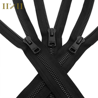 Großhandel Custom High Quality Open-End Kunststoff Slider Reiß verschluss für Kleidungs stücke Schuhe Hosen-für Taschen und Heim textilien
