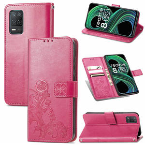 Coque de téléphone en cuir style porte-cartes, étui de luxe pour Realme Q3 Q3i Narzo 30 30A 50i V11 V13 V15 GT <span class=keywords><strong>Neo2T</strong></span> GT Master GT2 Pro, nouvelle collection - Product Image 1