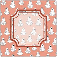 Tapis de table de mahjong antidérapant à double couche avec imprimé citrouille dessiné à la main, tapis de jeu pour la récolte d'automne