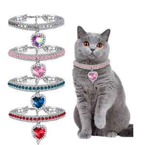 새로운 사랑스러운 무늬 스테인리스 스틸 분실 방지 애완견 목걸이 (강아지 목 장식용) - Product Image 1