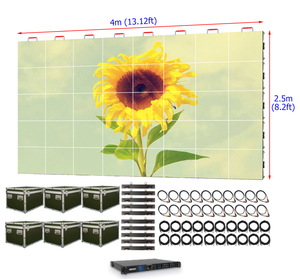 <span class=keywords><strong>Pannello</strong></span> <span class=keywords><strong>LED</strong></span> per Video Wall da Esterno ad Alta Luminosità P2.9 IP65 Sottile con Passo Pixel 2.5mm per Eventi - Product Image 3