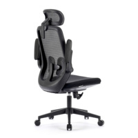 JOHOOFURNITURE Chaise de bureau et de gaming convertible pivotante à roulettes, avec dossier en maille respirante, fonction massage et assise large de 500 lb, pliable, Cadeira Gamer