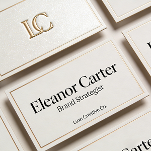 Impresión de Tarjetas de Visita de Lujo Personalizadas al por Mayor, Papel Grueso con Textura de Perla, Estampado en Frío con UV Inverso, <span class=keywords><strong>Tarjeta</strong></span> de Visita VIP con Nombre en Relieve - Product Image 2