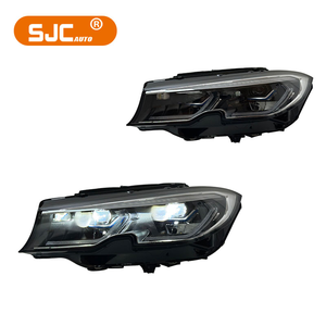 Feux avant laser jaunes et blancs SJC USA STOCK pour BMW Série 3 G20 G80 2019-2022 M340i M330i, phare laser bicolore - Product Image 4