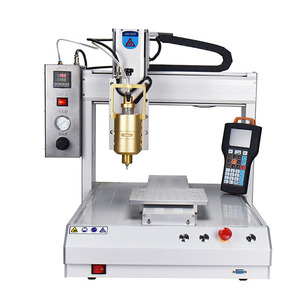 Nóng chảy dính Máy tính để bàn tự động keo Dispenser Máy tốc độ cao dòng điểm vòng tròn keo pha chế <span class=keywords><strong>robot</strong></span> - Product Image 1