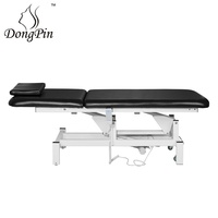 Lit de thérapie chiropratique de physiothérapie électrique Table de massage de traitement de physiothérapie à 2 sections