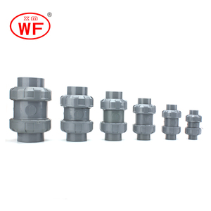 WF 20-110Mm CPVC Đúng Union Kiểm Tra Van Nhựa Không Trở Lại Kiểm Tra Van Giá PVC Đu Kiểm Tra Van - Product Image 2