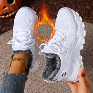 <span class=keywords><strong>Scarpe</strong></span> Sportive Invernali da Donna, Calde e Imbottite, Stile Coreano alla Moda, Versatili per Camminare, Sneakers Casual Atletiche - Product Image 4