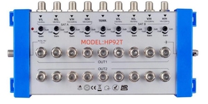 Chuyên nghiệp 9-in-2 cách vệ tinh khuếch đại trong nhà tín hiệu kỹ thuật số <span class=keywords><strong>CATV</strong></span> khuếch đại cho đài phát thanh và truyền hình phát thanh truyền hình thiết bị - Product Image 4