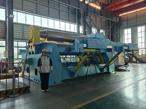40x1500mm phổ trên cuộn 3 con lăn cán máy thủy lực nặng thép tấm cán và máy uốn - Product Image 6
