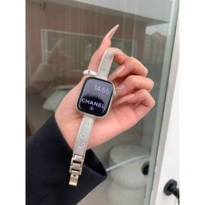 Correa de Reloj Inteligente de Metal con Diamantes, Estilo Brazalete, para Apple IWatch 10 SE Watch GT5432, para Huawei Fit 3, para Xiaomi 89 - Product Image 2