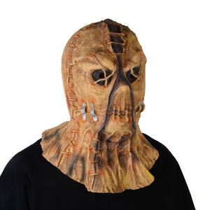 <span class=keywords><strong>Masque</strong></span> d'<span class=keywords><strong>épouvantail</strong></span> effrayant d'Halloween - Product Image 2